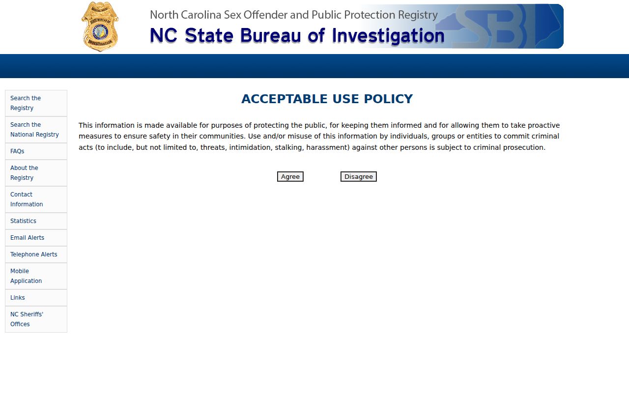 Durham people search North Carolina offender registry options